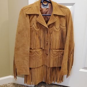 Vintage, Genuine Heavy Suede Women's Jacket
